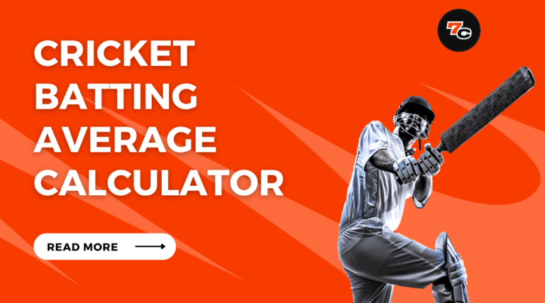 Cricket Batting Average Calculator