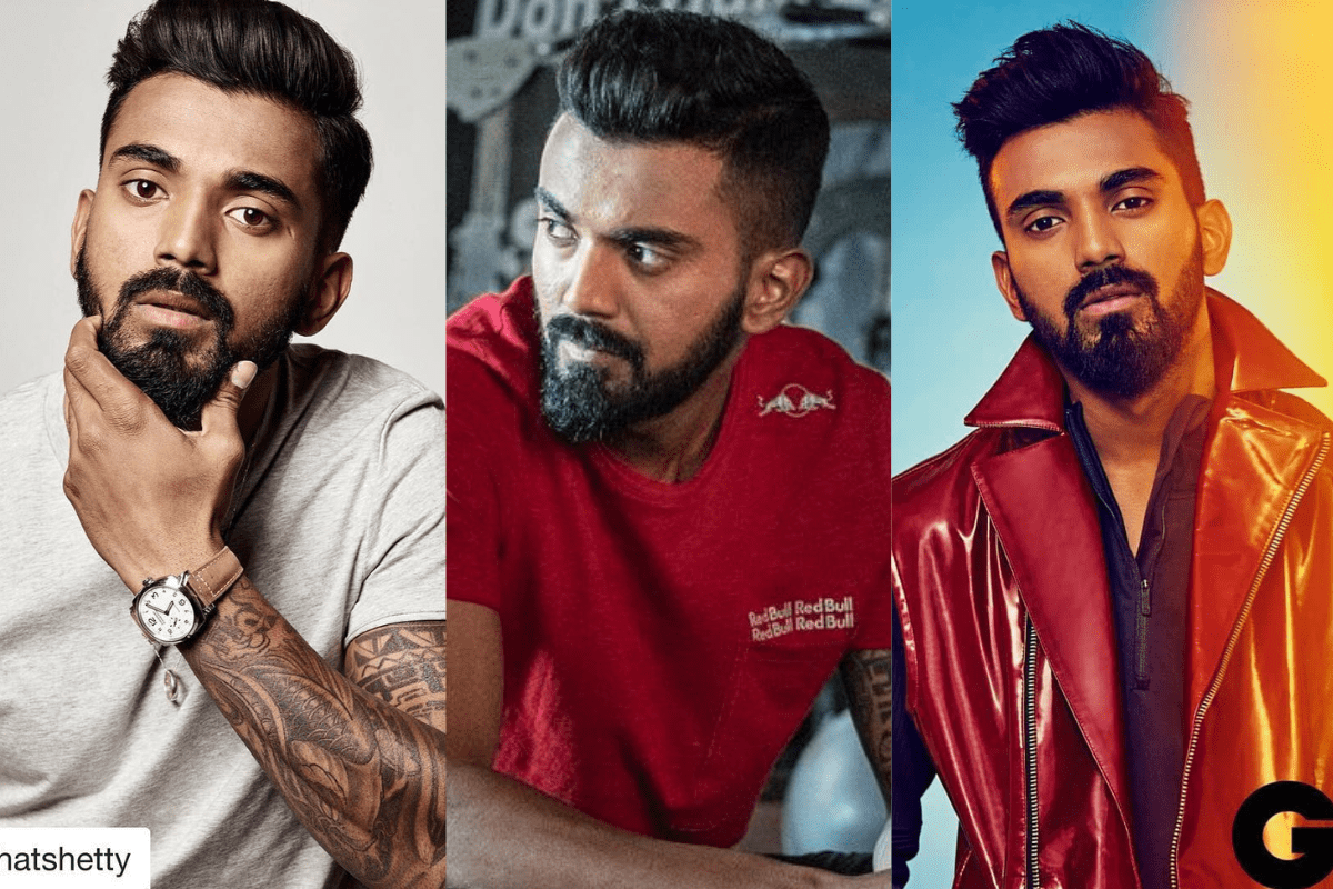 KL Rahul hairstyle