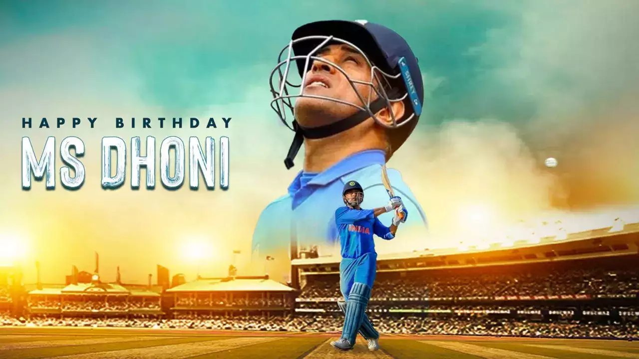 MS Dhoni birthday