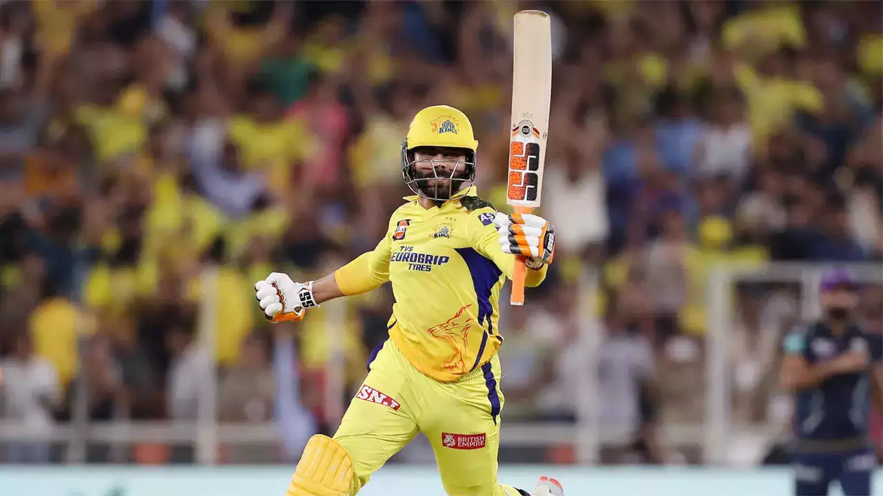 M A Chidambaram Stadium - Ravindra Jadeja Chennai Super Kings