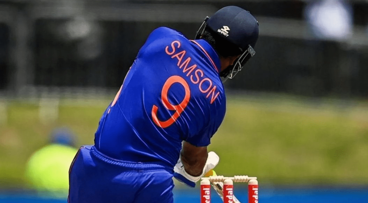 Sanju Samson jersey number