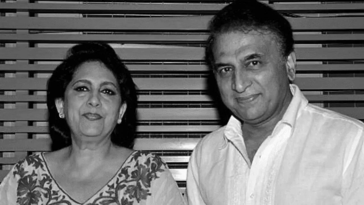 Sunil Gavaskar Wife