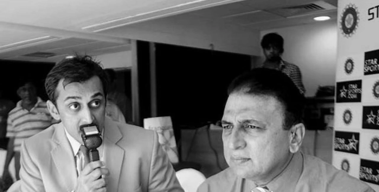 Sunil Gavaskar and Rohan Gavaskar