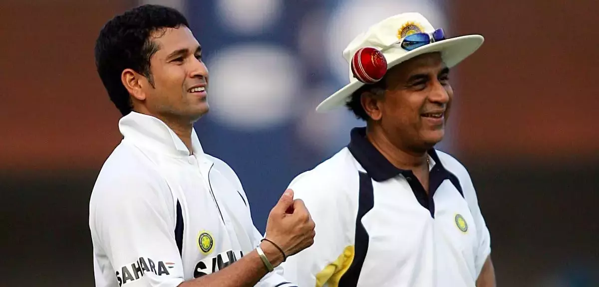 sunil gavaskar and sachin tendulkar