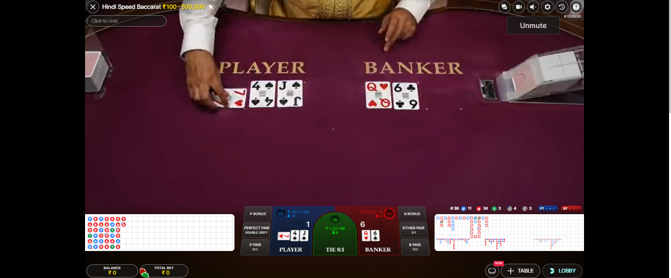 Hindi Speed Baccarat