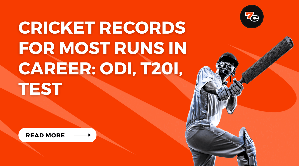 Cricket Records for Most Runs in Career: ODI, T20i, Test