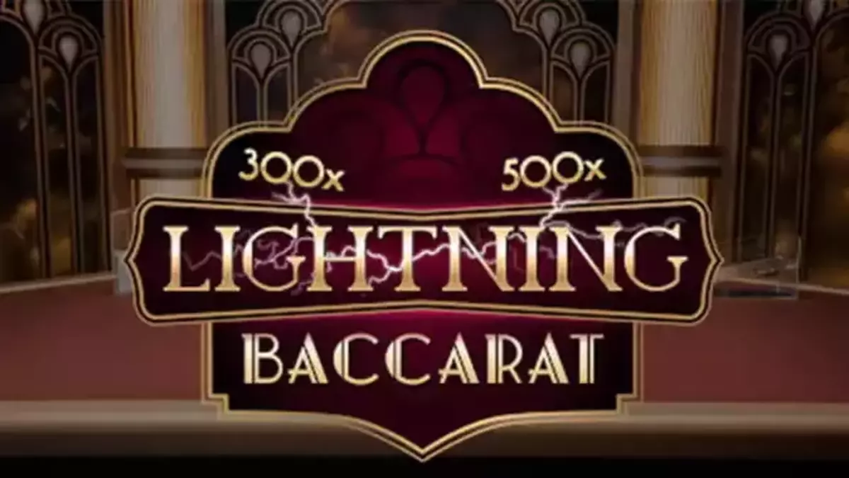 Lightning Baccarat by Evolution Gaming