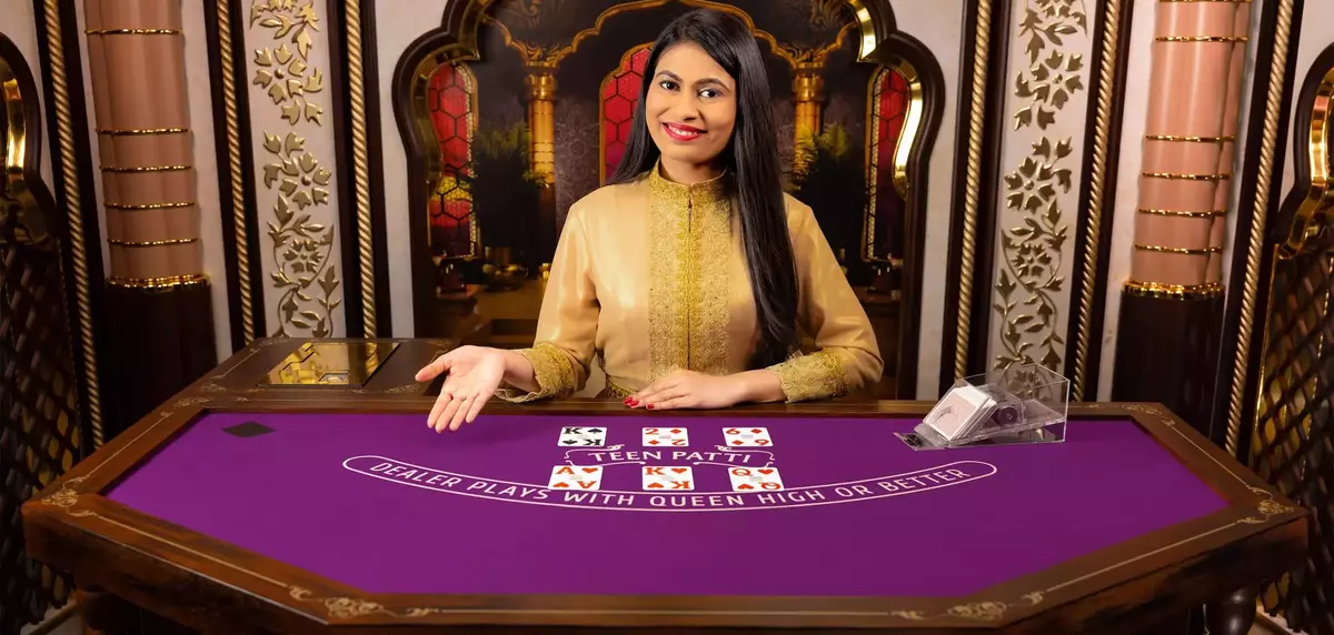 Live Teen Patti by Evolution Gaming Banner