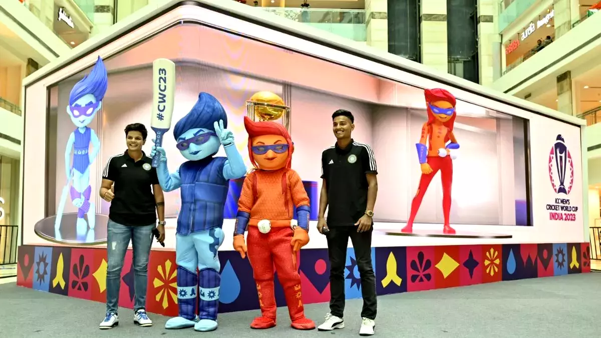 ODI World Cup 2023 Mascots 1