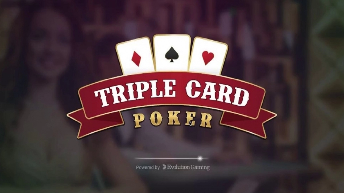 Triple Card Poker by Evolution Gaming Logo PNG