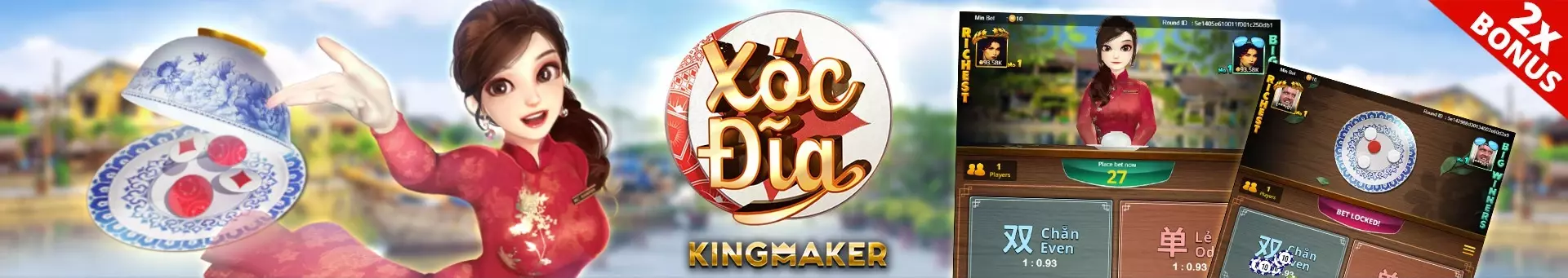 Xoc Dia by Kingmaker Banner