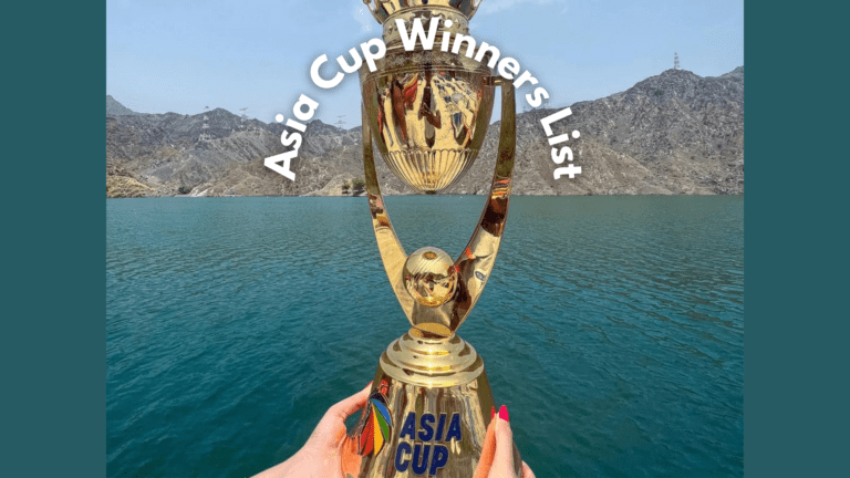 Asia Cup Winners List