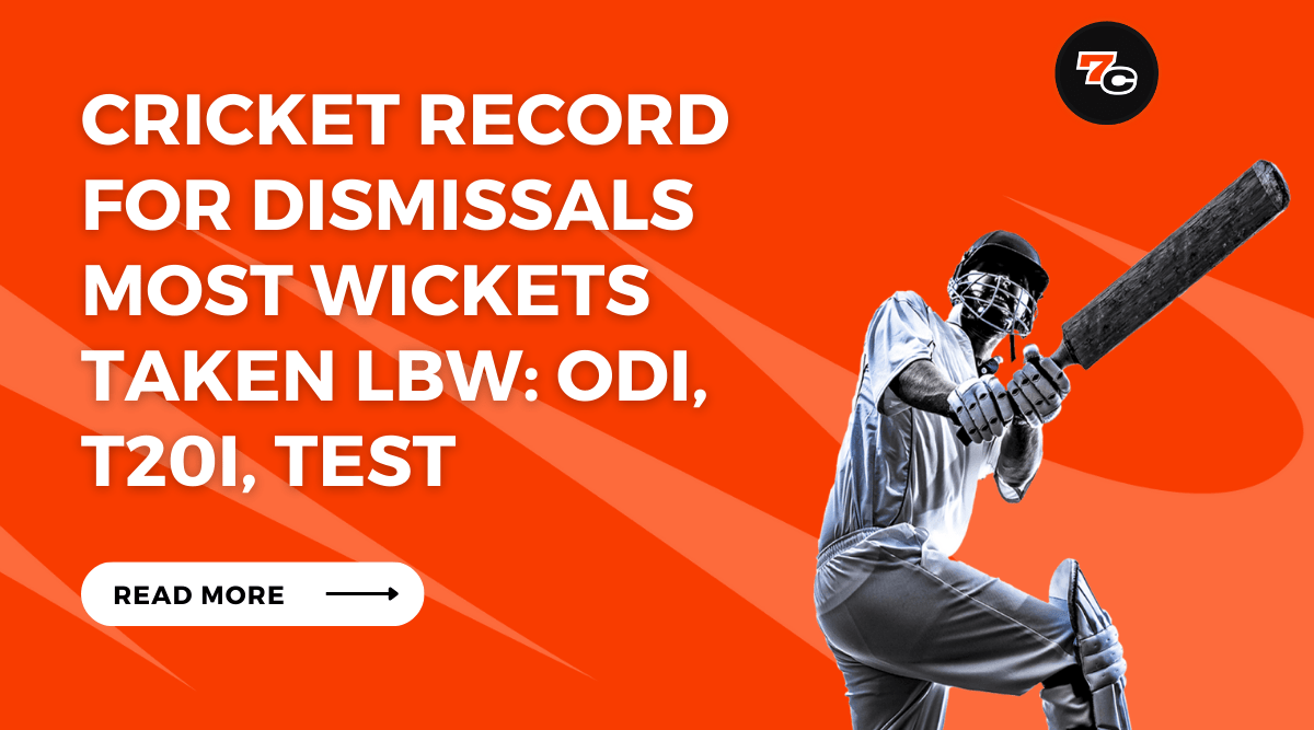 Cricket Record for Dismissals Most Wickets Taken Stumped: ODI, T20i, Test