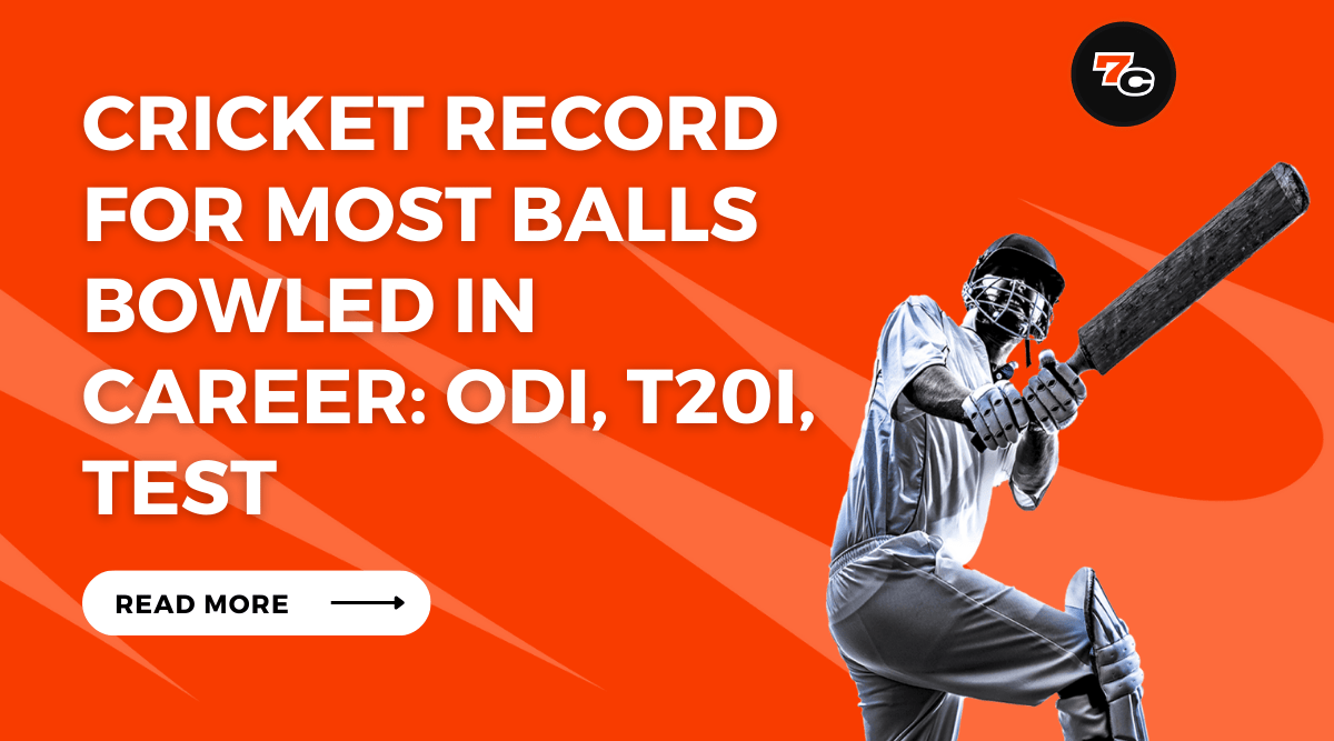 Cricket Record for Most Balls Bowled in Career: ODI, T20i, Test