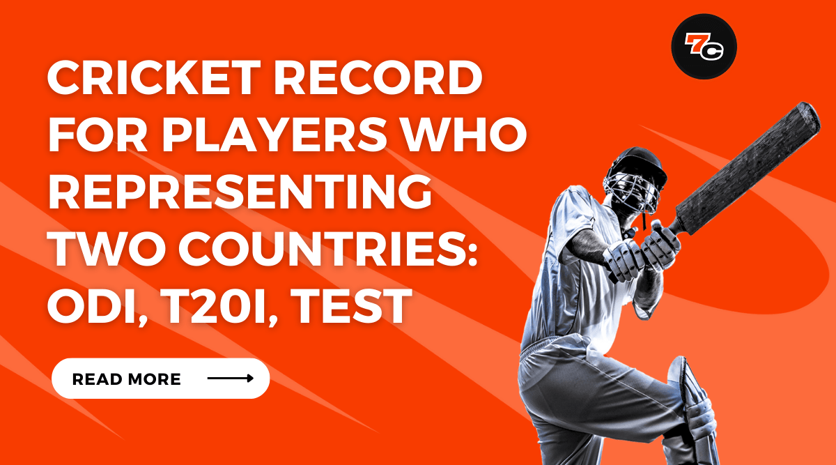 Cricket Record for Players Who Representing Two Countries ODI, T20i, Test