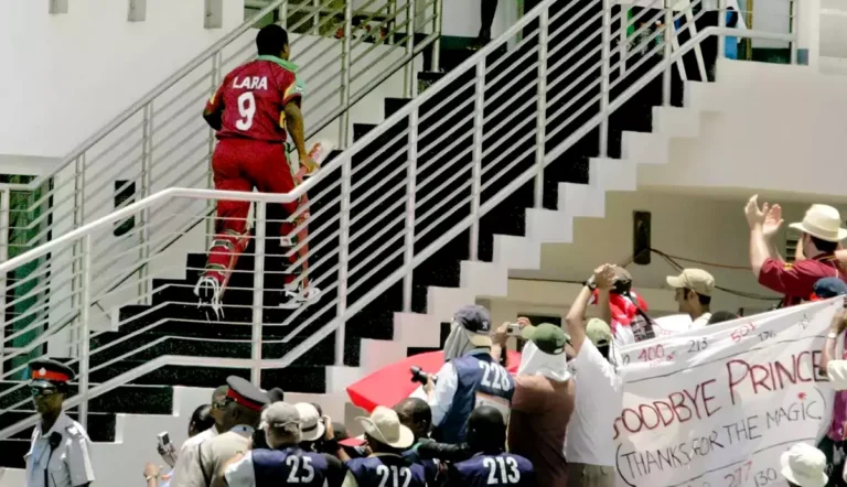 Cricket World Cup Fans Moment of Cricket World Cup 2007 - Brian Lara