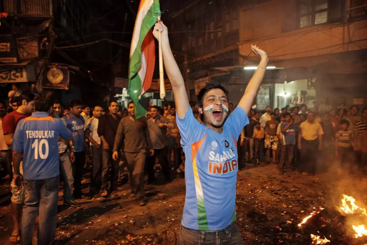 Fans Moment of Cricket World Cup 2011