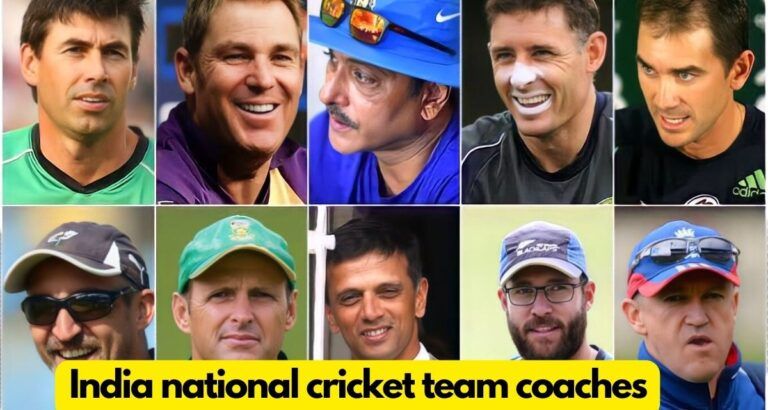 India National Cricket Team coaches