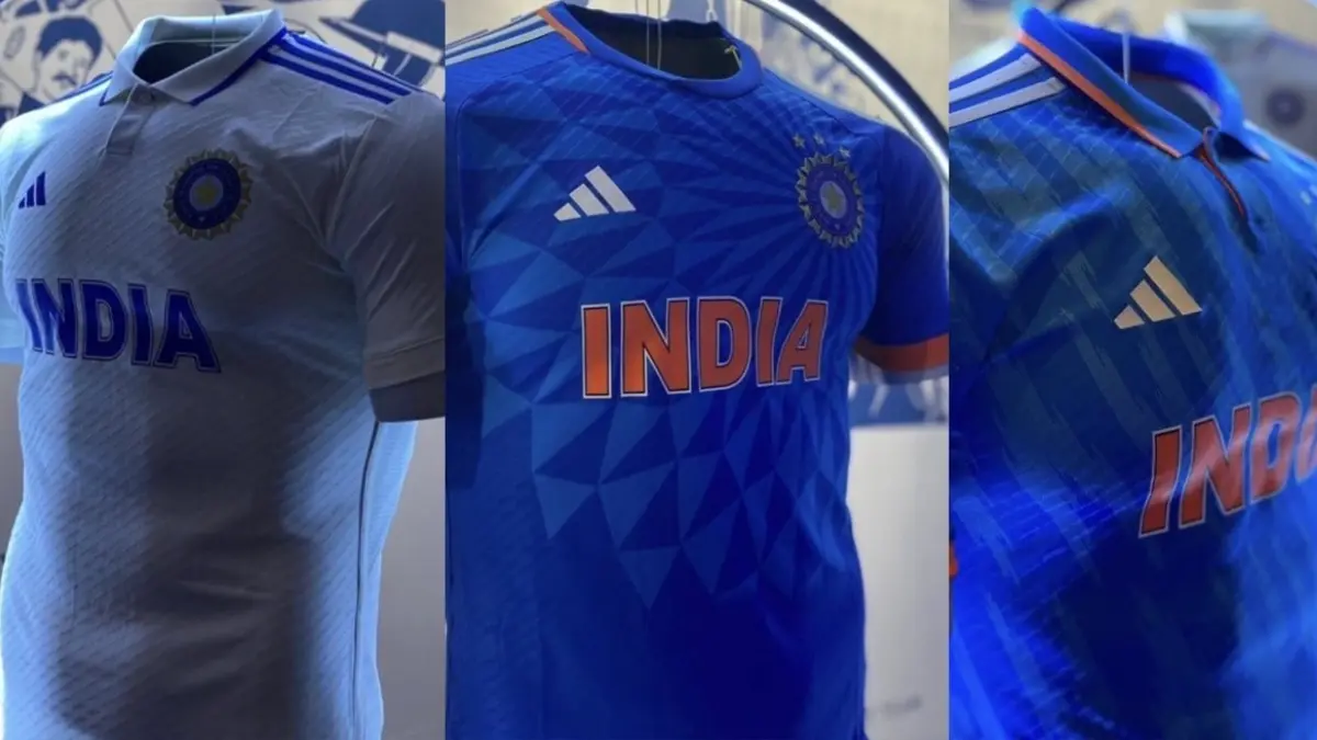 India National Cricket Team jersey