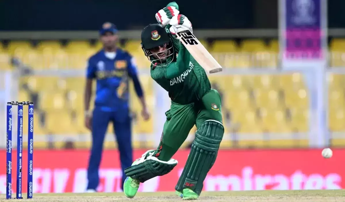 Mehidy Hasan - Sri Lanka vs Bangladesh - World Cup Warm Up Matches