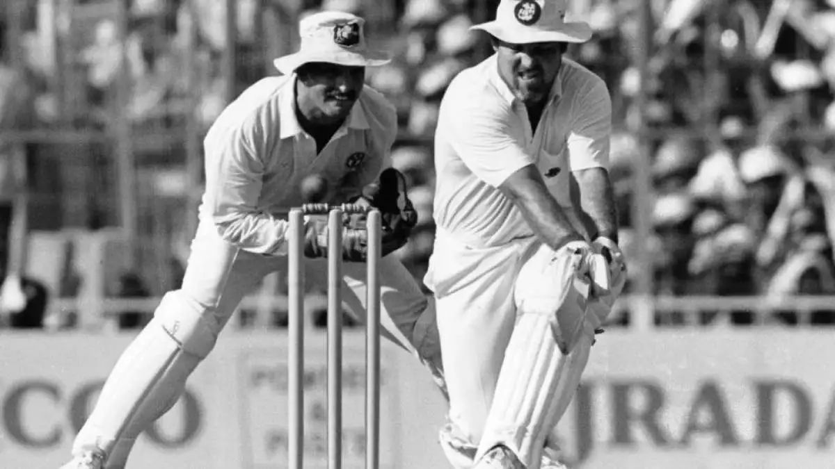 Mike Gatting vs Allan Border - Cricket World Cup 1987