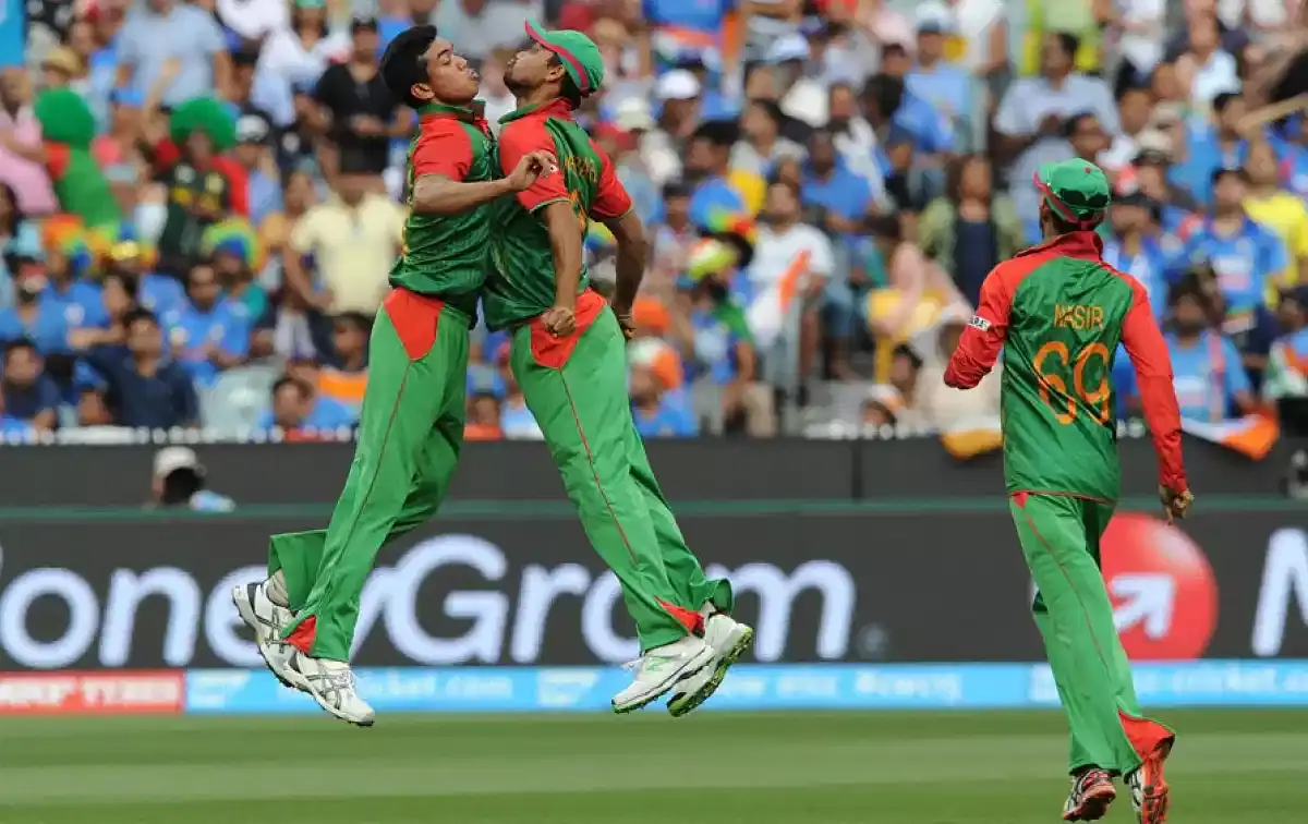 Taskin Ahmed - Bangladesh vs India - Cricket World Cup 2015