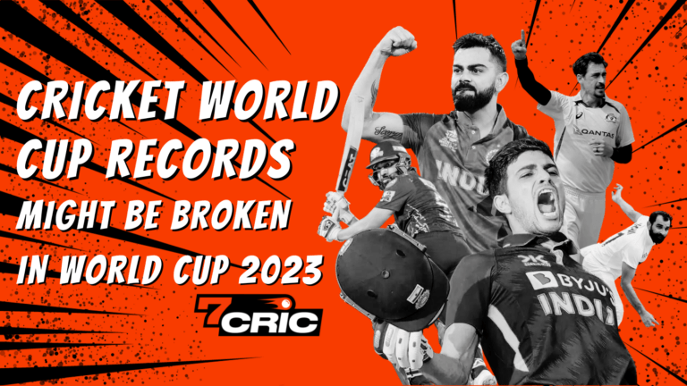 Cricket World Cup Records Might be Broken in #CWC2023