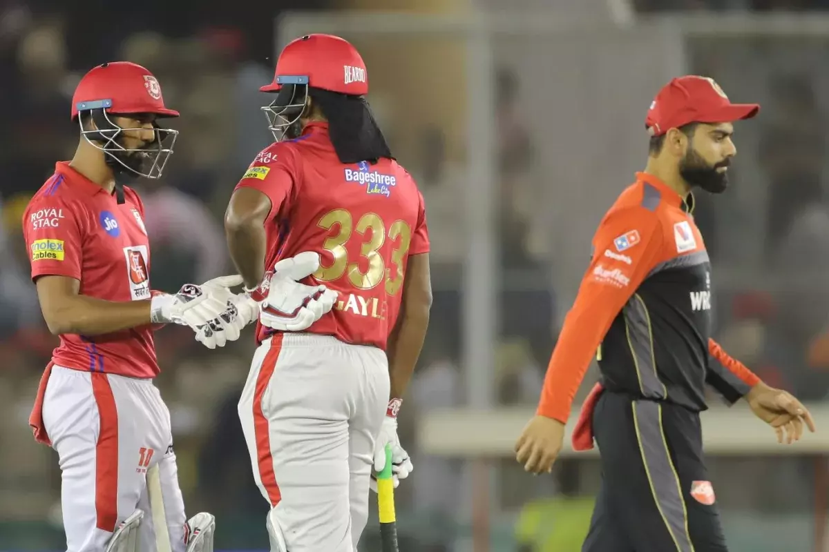 Chris Gayle vs Virat Kohli, Kings XI Punjab vs Royal Challengers Bangalore, IPL 2019