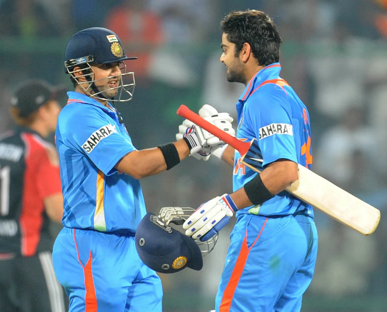 Gautam Gambhir vs Virat Kohli, India vs England, 2nd ODI 2011