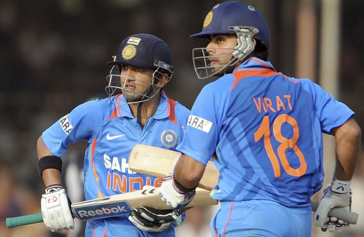 Gautam Gambhir vs Virat Kohli, India vs New Zealand, 3rd ODI 2010