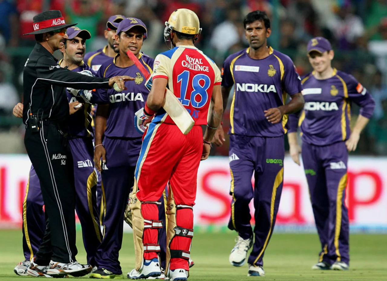 Gautam Gambhir vs Virat Kohli, Royal Challengers Bangalore vs Kolkata Knight Riders, IPL 2013