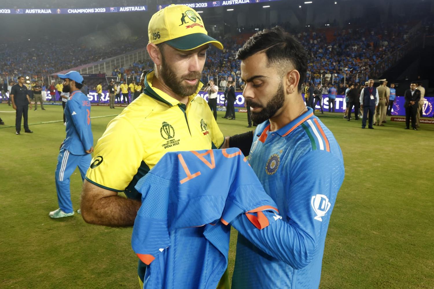 Glenn Maxwell vs Virat Kohli, ICC Men's Cricket World Cup 2023 (2)