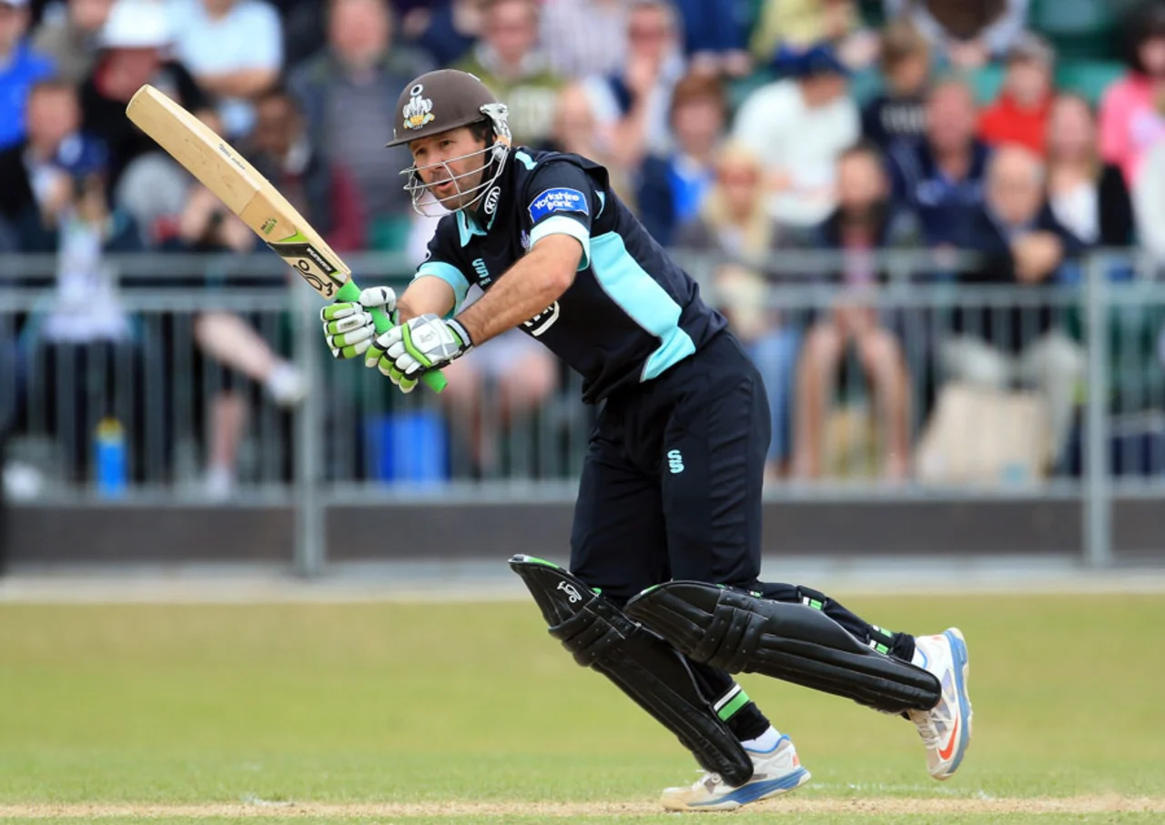 Ricky Ponting, Surrey vs Lancashire, Yorkshire Bank 40, 2013