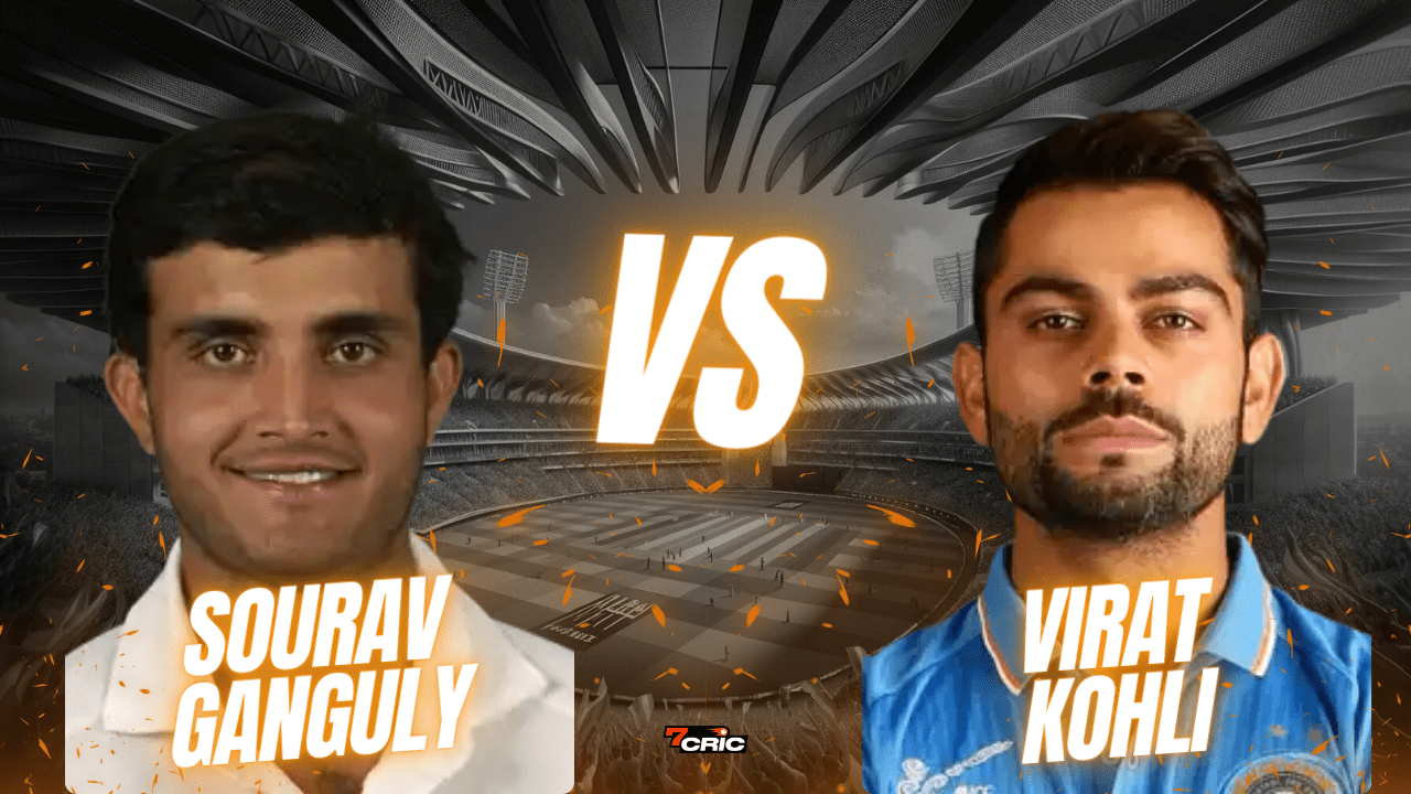 Sourav Ganguly vs Virat Kohli