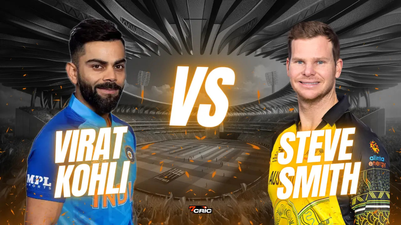 Steve Smith vs Virat Kohli