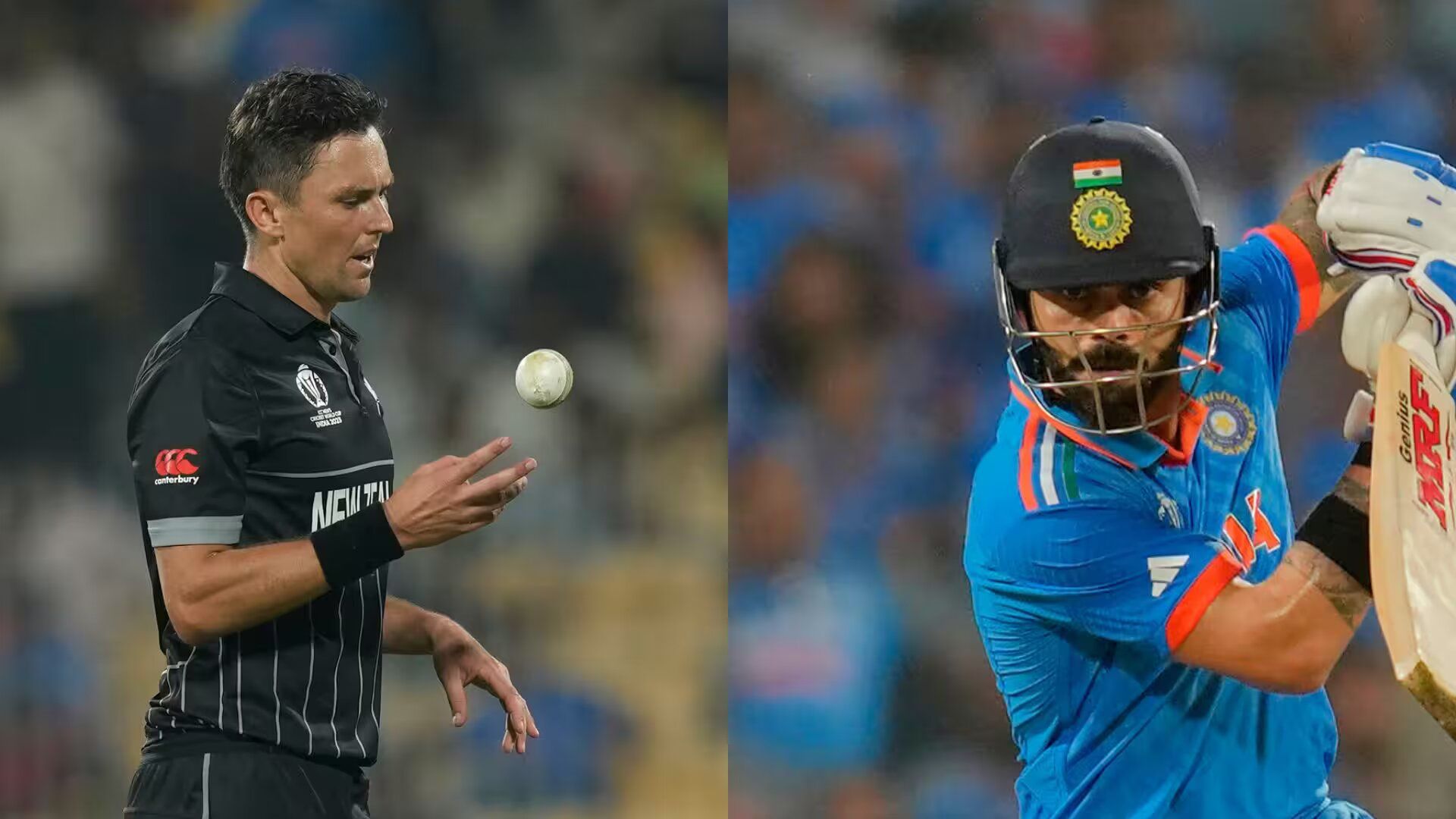 Trent Boult vs Virat Kohli