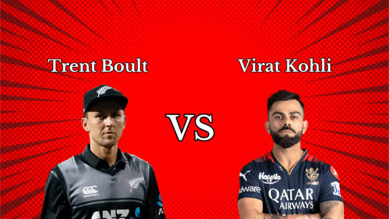 Trent Boult vs Virat Kohli