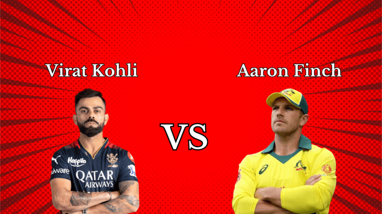 Virat Kohli vs Aaron Finch