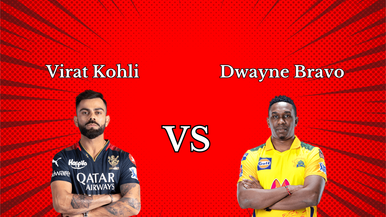 Virat Kohli vs Dwayne Bravo