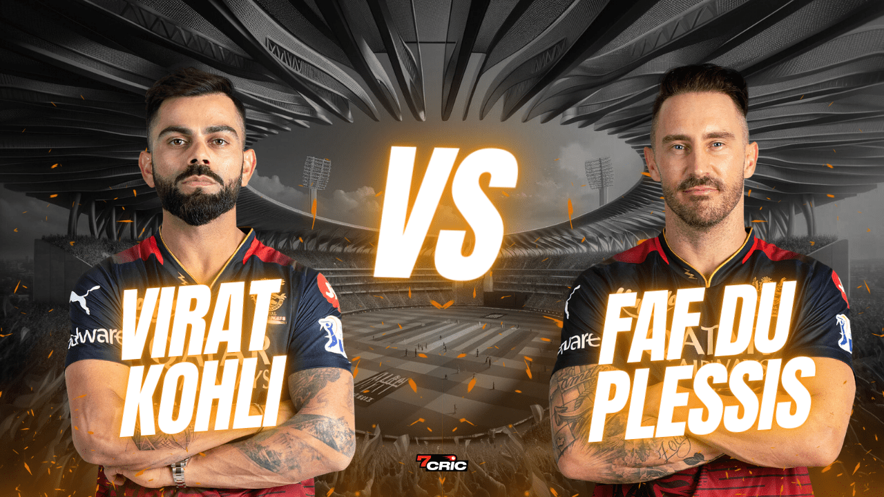 Virat Kohli vs Faf du Plessis