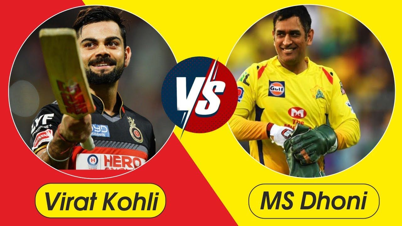 Virat Kohli vs MS Dhoni